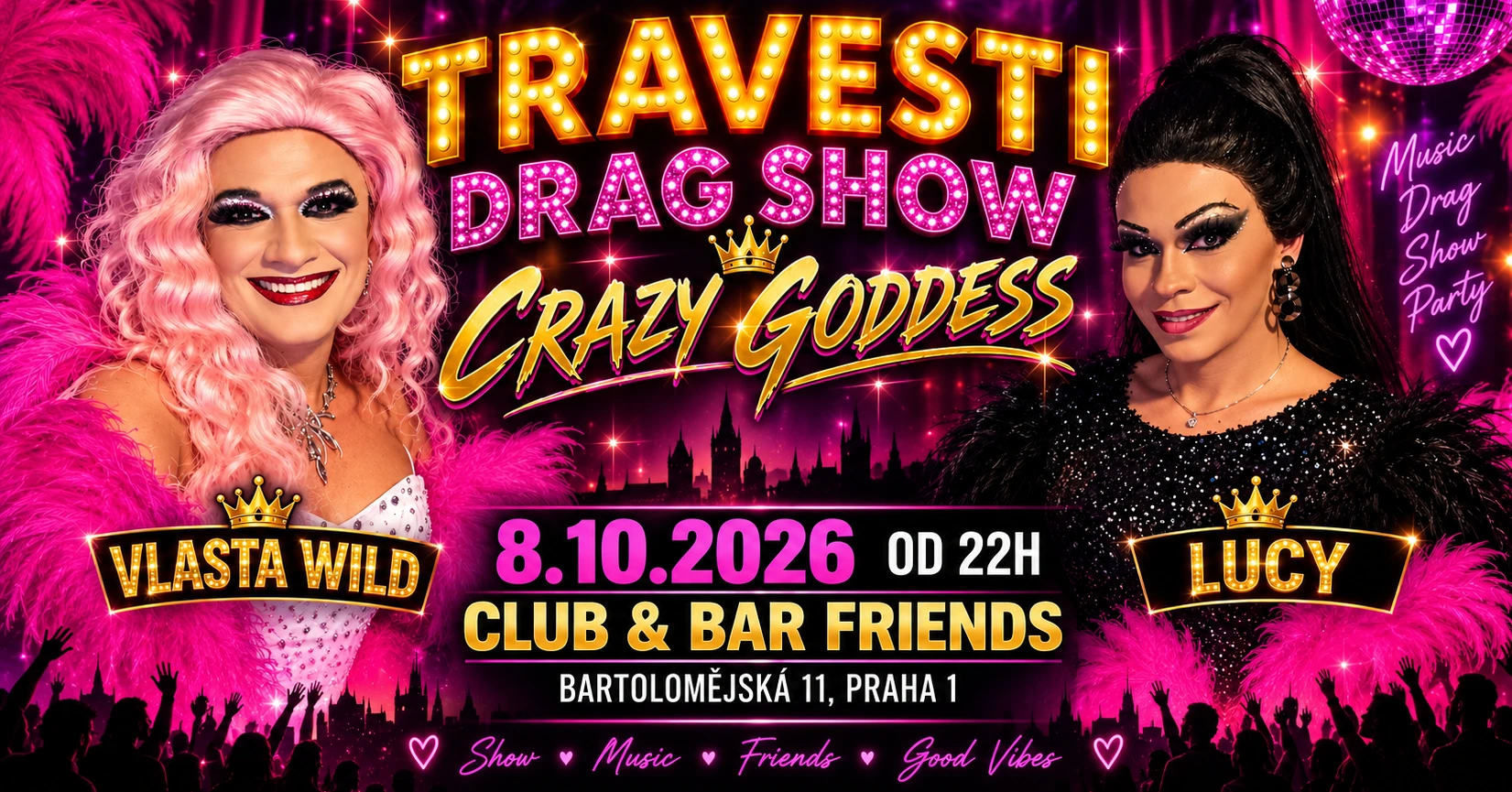 Drag/Travesti show by Vlasta Wild, Lucy