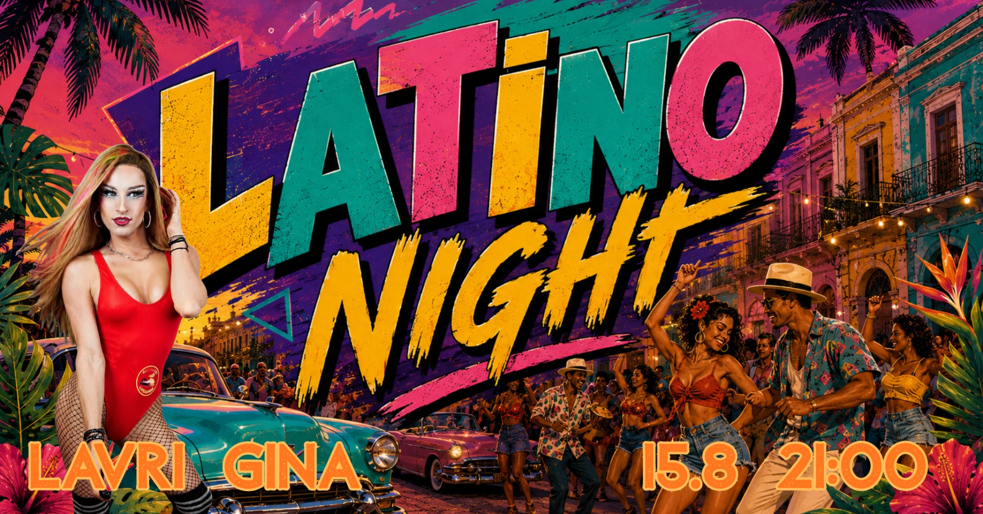 Latino 90's Party w/ Lavri Gina