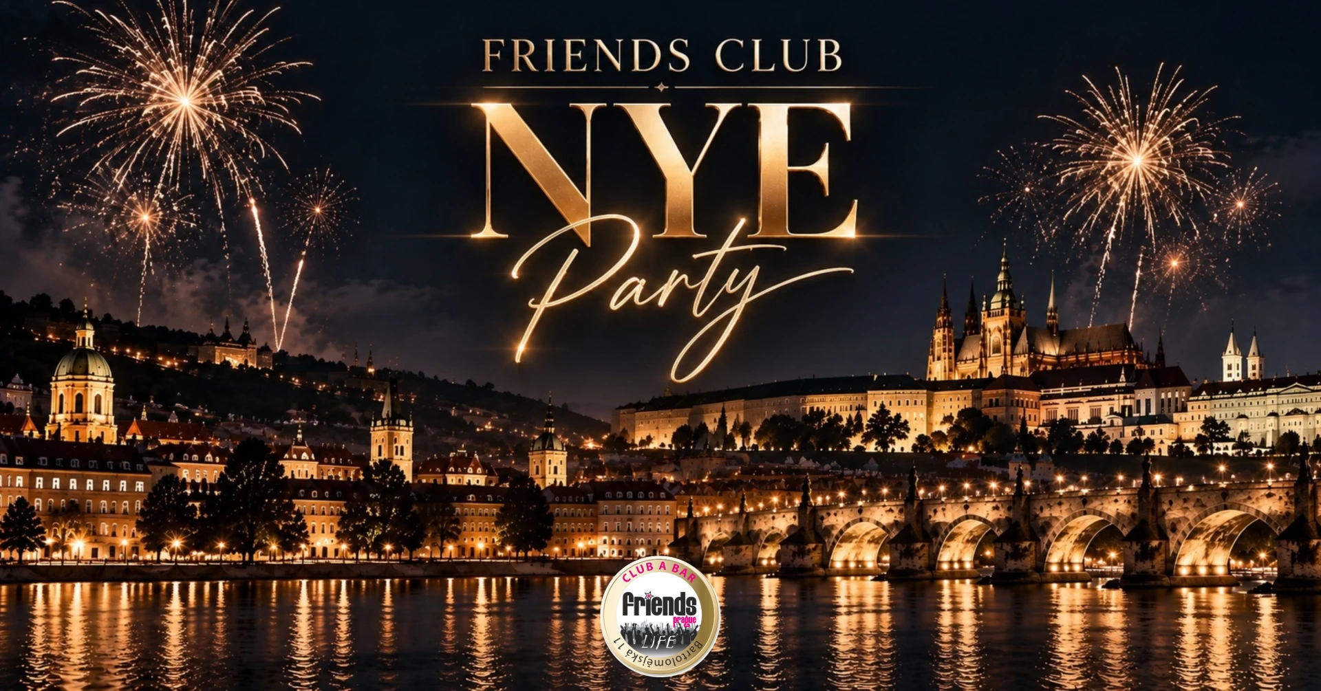 NYE ve FRIENDS CLUB 31.12.2026